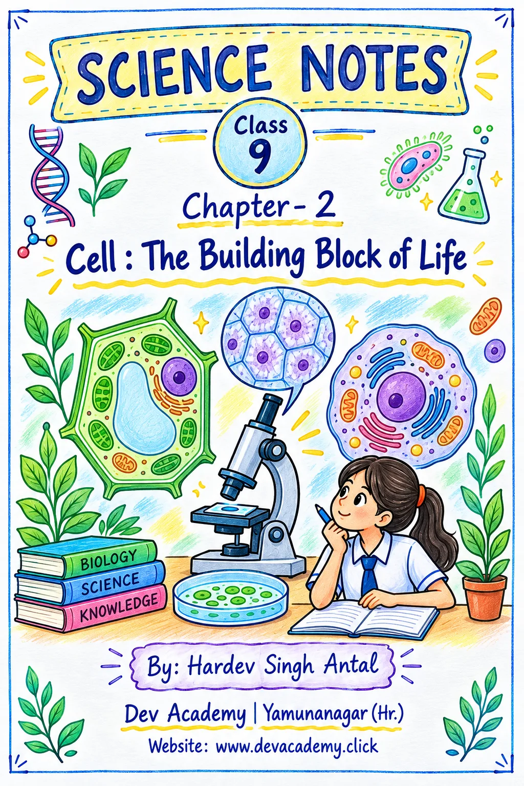 Class 9 Science Notes – Chapter 2: Cell the Building Block of Life