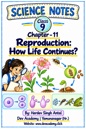 Class 9 Science Notes – Chapter 11: Reproduction How Life Continues